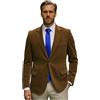 profili di Toscana - Giacca Uomo Elegante Classica in Velluto Duca Visconti Made in Italy, Abbigliamento Uomo in Tessuto Velluto Duca Visconti di Modrone Elasticizzato