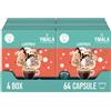 YMALA CORTADO Espresso Macchiato - 64 Capsule Compatibili Dolce Gusto®* | Cortado Caffè Macchiato Cremoso Senza Glutine Da Zuccherare - 100% Italiano Pronto in Pochi Secondi - Gusto Avvolgente
