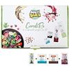 APERI SNACK Aperisnack® - AP20.001.01 Condimento per Insalate 25 Kit (100pz) bustine di Sale, Pepe, Olio e Aceto balsamico Modena IGP monodose