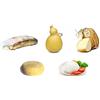 ALMA FOOD Formaggi tipici Campani Box "Napoli"- Mozzarella Caciocavallo Provolone del Monaco Caciotta di Pecora e Pane -3,5kg