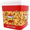 APERI SNACK Aperisnack® - AP03.030.02 - Tortillas Roc & Roll's Secchiello Large da 900gr. Snack Salati e Stuzzichini Ideali per l'Aperitivo e le tue Feste