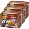 Mestemacher Brodo proteico con noci in confezione da 3 (3 x 250 g)