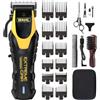 Wahl Extreme Grip Tagliacapelli cordless da uomo, rivestimento ergonomico | Motore potente, impugnatura antiscivolo in silicone, autonomia 120 min, leva di regolazione della sfumatura, pettini guida