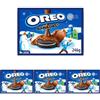 Oreo Banadas Choco, Biscotti con copertura al Gusto di Cioccolato al Latte, Il tuo Oreo avvolto da una golosa copertura di Cioccolato, 246g (6 monoporzioni da 41g) (Confezione da 4)