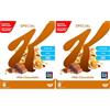 Kellogg's Cereali Special K con Cioccolato Latte, 375g (Confezione da 2)