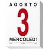 NOTABENE Blocco Calendario da MuroMezzo Ministeriale10,5x15cm.Anno 2027 Giornaliero AB214