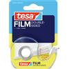 Tesa Nastro biadesivo tesa tesafilm® 12 mm x 7,5 m in chiocciola con lama in metallo trasparente - 57912-00000-01