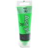 Primo Colore acrilico Primo in bottiglia PET con tappo dosatore 75 ml - 610 verde fluo - 420TAF75610