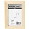 creativ company Cornice in legno chiaro con vetro Creativ Company 10,5 x 15,6 cm 57707