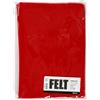 creativ company Feltro creativo rosso A4 Creativ Company A4 45508