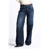 Dondup Jeans Jacklyn Loose Denim scuro Donna