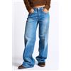 Dondup Jeans Jacklyn Loose Denim medio Donna