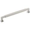 Amerock Stature 8-13/16 in (224 mm) Center-to-Center Raso Nichel Cabinet Pull