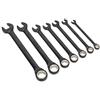 Sealey AK7978 set 7PC nero serie chiavi a cricchetto combinazione
