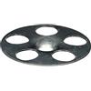 Fischer, 4286, 100 Fischer Daemmstoffteller HV 36, zincato, perforato
