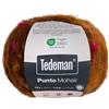 Tedeman Punto Mohair - Gomitolo di lana con 70% acrilico, 10% mohair, 10% lana, 10% poliestere, spessore ferri 5,5-6 mm, 50 g/100 m, soffice filato per uncinetto e lavori a maglia, Oeko-Tex (Copper