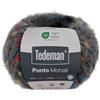 Tedeman Punto Mohair - Gomitolo di lana con 70% acrilico, 10% mohair, 10% lana, 10% poliestere, spessore ferri 5,5-6 mm, 50 g/100 m, soffice filato per uncinetto e lavori a maglia, Oeko-Tex (antracite