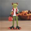 ICE ARMOR 6.5 H Doctor Frog Statuetta in piedi statua scultura ornamento decorazione casa/stanza idee per inaugurazione della casa, vacanze e compleanni grande da collezione