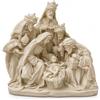 DRW Mistero da 1 pezzo, con Re Magi, stile classico, realizzato in PLA, colore beige, 23,4 x 12 x 22 cm