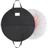 Univivi Borsa porta abiti da ballo con tutù, 101,6 cm, pieghevole, per appendere vestiti, con cerniera completa, per bambini e ragazze