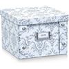 Zeller 17971 Scatola multiuso in cartone con finestra, 21.5 x 20.5 x 15 cm, colore: Bianco