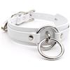 lalatia Girocollo Donna O Ring Choker Collana in Ecopelle