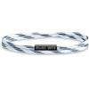 Motti Way Braccialetti Uomo e Donne Magnetico Nautici Nero Corda, Unisex Bracciale Impermeabile Marinaio