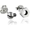 FashionJunkie4Life Sterling Silver Weather Stud Earrings