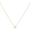 Morellato Collana Donna in Argento 925‰ riciclato Dorato con Pietra Colorata, Collezione TESORI ETERNI