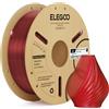 ELEGOO Filamento PLA Translucent 1.75mm Rosso 1KG | PLA Traslucido, Bobina 1KG, Alta Precisione, Precisione Dimensionale +/- 0.02mm, per La Maggior Parte delle Stampanti 3D