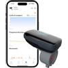Wellue OxyLink Saturimetro da Dito, Pulsossimetro da Dito con Bluetooth, Ossimetro Ricaricabile, con App Gratuita e Allarme Acustico e Vibrante, Autonomia della Batteria 12-14 Ore.