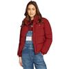 Tommy Jeans Donna Giacca Imbottita Essential Puffer con Colletto, Rosso (Regatta Red), XL