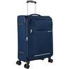 JASLEN Valigia Media da Viaggio Morbido. Allungabile Trolley Medio con 4 Ruote. Tr