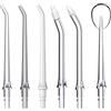 JTF 6 Testine di Ricambio Set per Idropulsore JTF F200/F300 Per Apparecchi Ortodontici, Lingua, Tasche Parodontali, 3Standard Kit Multiuso per Igiene Orale Completa