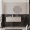 DEGHI Mobile bagno sospeso 120 cm cashmere con lavabo dx senza troppopieno - Deck