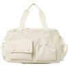 Generic Borsone da ballo impermeabile per danza classica, Beige, riferimento | Borsa sportiva in nylon per nuoto, yoga, danza, ospedale, campeggio, fitness, breve viaggio, palestra, scuola