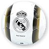 R ROGER'S Pallone Real Madrid Scudo in Bianco e Nero - Dimensione 5