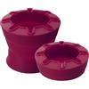 Lamy aquaplus Tazza d'Acqua multired - Ideale per Le lezioni Scolastiche - Tazza d'Acqua Pieghevole con Porta pennelli - Tazza per pennelli per dipingere