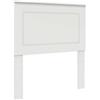 vidaXL Testiera Bianco 100 cm Legno ingegnerizzato