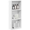vidaXL Armadio da bagno a muro Bianco 30 x 14 x 70 cm