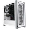 Morele PC desktop Morele Game X G900, colore bianco, con processore Core i9-11900K, 32 GB di RAM, scheda grafica RTX 3070, 2 TB di SSD M.2 PCIe e 1 TB di HDD, sistema operativo Windows 11 Pro