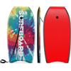 KOMFOTTEU: Tavola da corpo leggera, lunga 104 cm, ideale per bambini, adolescenti e adulti. Realizzata con nucleo in EPS, rivestimento in XPE, base in HDPE, con forma a mezzaluna nella parte posteriore e cordino da polso. Perfetta per il surf in …