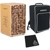 Schlagwerk CP85 Cajon Rudiments Styles + keepdrum sedile + custodia