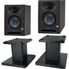 PreSonus Altoparlanti monitor attivi Eris Studio 5 1 paio + supporto per scatola Keepdrum