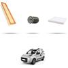HOFFCAR Kit tagliando 3 filtri compatibile con Fiat Qubo (225) 1.4 Natural Power 57kw 2010