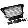 goingfast Griglia Anteriore Maschera Calandra Nido Ape Nero Opaco Compatibile con A3 S3 8P 08-13