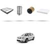 HOFFCAR Kit tagliando 4 filtri compatibile con Fiat Freemont 2.0 Ds 103kw 2011