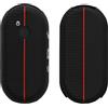 kwmobile Custodia Coprichiave Compatibile con BMW Mini Cooper U25 J01 J05 F65 F66 2024-2026 Cover - Copri Telecomando Chiave Auto - Copri Chiavi Macchina nero / rosso