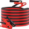 GADLANE Cavi di avviamento lunghi 6 m, resistenti cavi di avviamento per batteria auto, 1500 A, 30 mm², spessi cavi di avviamento con forti morsetti, per auto a benzina e diesel, furgoni, camion, con