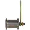 zolink Rullo tenditore cinghia pressore per mietitrebbia triciclo cinghia trapezoidale tenditore ferro puleggia tendicinghia con cuscinetto ricambio puleggia tendicinghia trattorino motozappa (set 71x57.5mm)